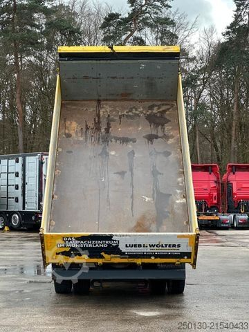 Dreiseitenkipper LKW MERCEDES-BENZ Axor 1833 4x2 BL MEILLER DSK & HMF 1120 K-2  LK
