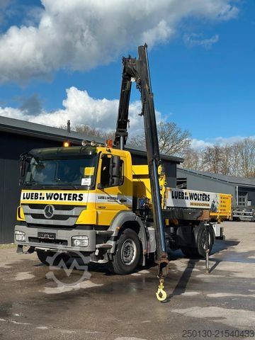 Dreiseitenkipper LKW MERCEDES-BENZ Axor 1833 4x2 BL MEILLER DSK & HMF 1120 K-2  LK