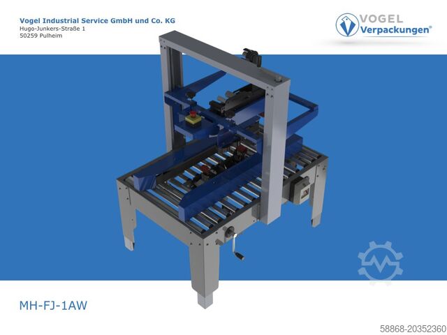 Kartonverschließmaschine Kartonverschließer MH-FJ-1AW