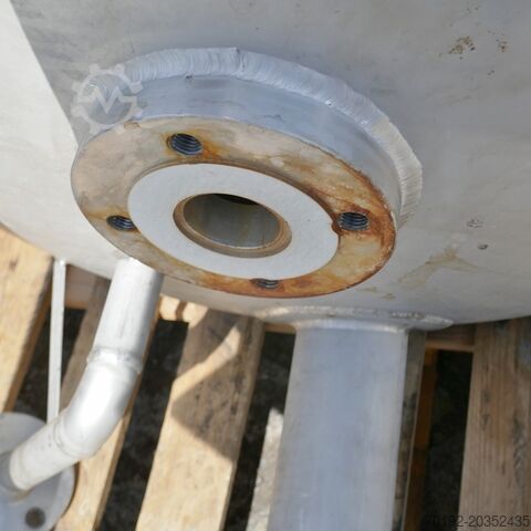 250 liter vacuum vessel made of V4A Heinrich Nowak 9926