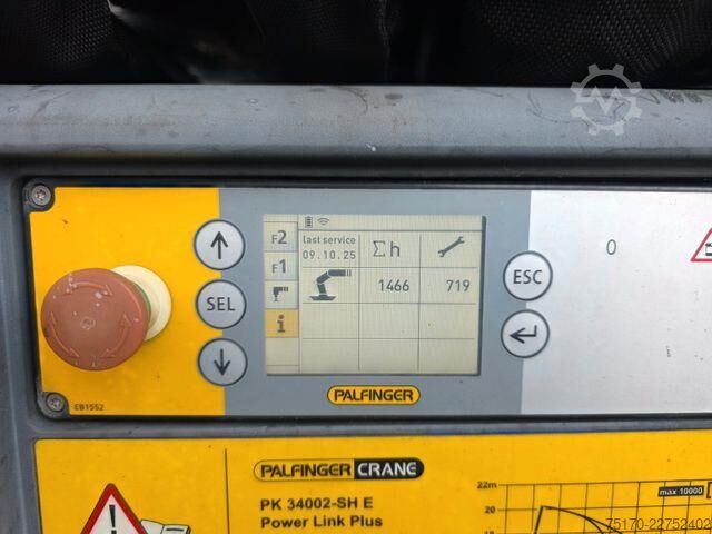 Hakenarmsystem MAN TGS 35.500 8x4-4 BL Palfinger PK34002+T20-31-SH