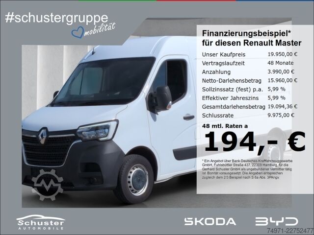 Panel van Renault Master Kasten L2H2 3,3t 2.3D*Klima Blueto 3Sitze