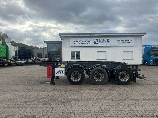 Swap body semitrailer VAN HOOL Container ADR FL AT EXII EX III Lift 20 ft