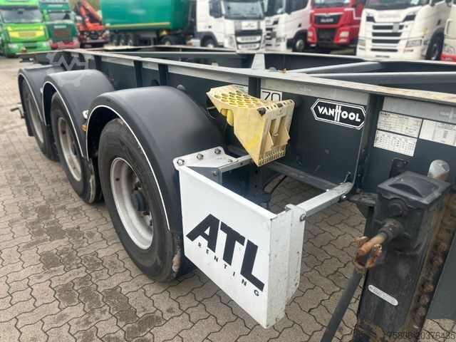 Swap body semitrailer VAN HOOL Container ADR FL AT EXII EX III Lift 20 ft
