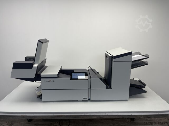 Envelope inserting machine Quadient DS-85i incl. OMR, Maxifeeder