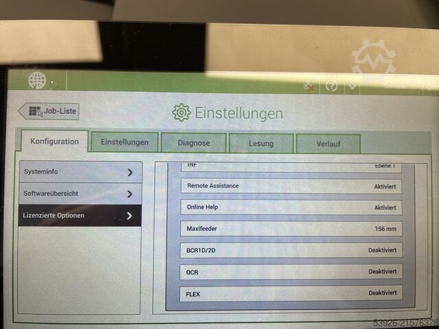 Envelope inserting machine Quadient DS-85i incl. OMR, Maxifeeder