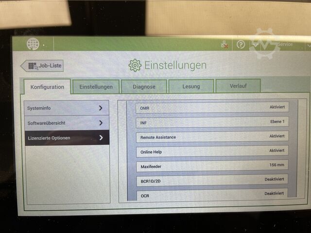 Envelope inserting machine Quadient DS-85i incl. OMR, Maxifeeder