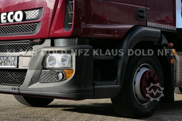 Car carrier truck IVECO 140E28 Eurocargo Autotransporter Vollluft Euro 6