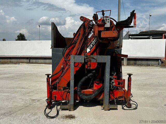 Roll-off container CONTAINER SCARRABILE USATO A CIELO APERTO CON GRU