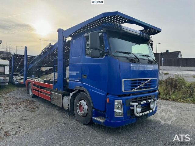 Autotransporter Volvo FH12 4x2 Car freight w/ Lohr trailer