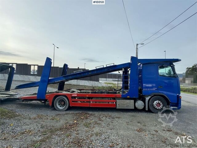 Autotransporter Volvo FH12 4x2 Car freight w/ Lohr trailer