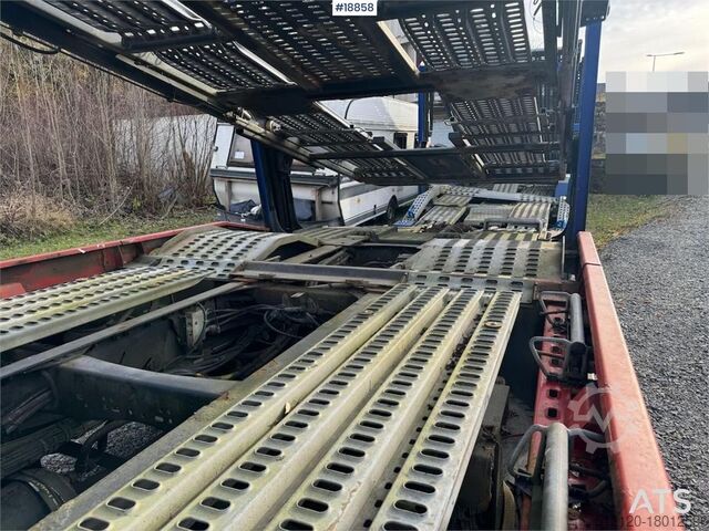 Autotransporter Volvo FH12 4x2 Car freight w/ Lohr trailer