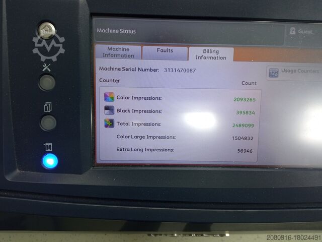 Digital printing machine Xerox Versant 3100