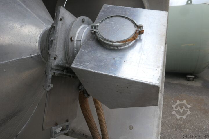 1 x 100 m³ aluminum - silo, ø 3.000 mm Braby 