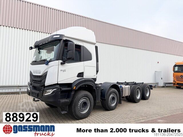 LKW-Fahrgestell Iveco T-Way AT410T51 8x4, Retarder, Nebenantrieb, 4x