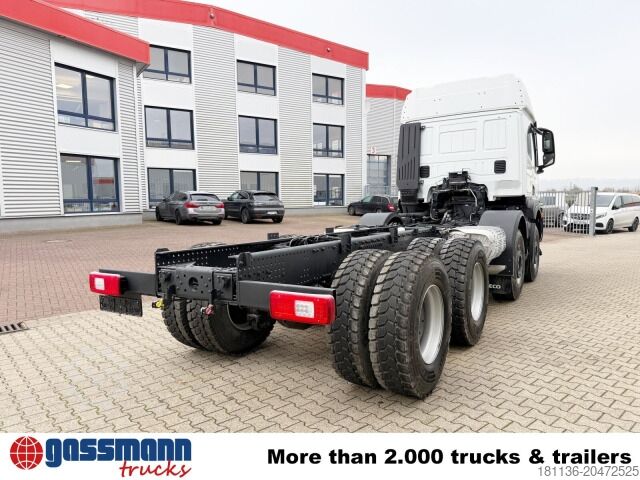 LKW-Fahrgestell Iveco T-Way AT410T51 8x4, Retarder, Nebenantrieb, 4x