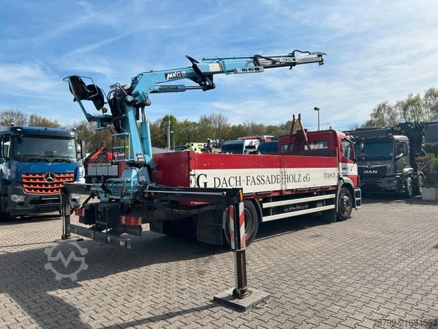 Autokran MERCEDES-BENZ 1829 Pritsche mit MKG Kran HLK 116 Bj2016