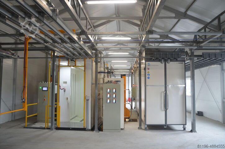 Powder coating furnace oven ROMER Curing Oven SW Series