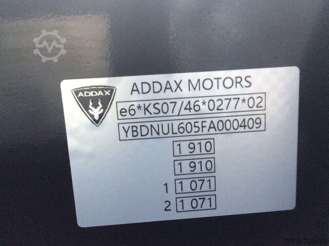 Compact van Addax MTN 110km 60km/h