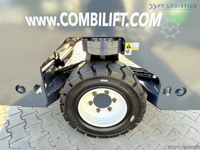 4-way forklift Combilift C5000XL GAS DUPLEX 6000MM FREE LIFT