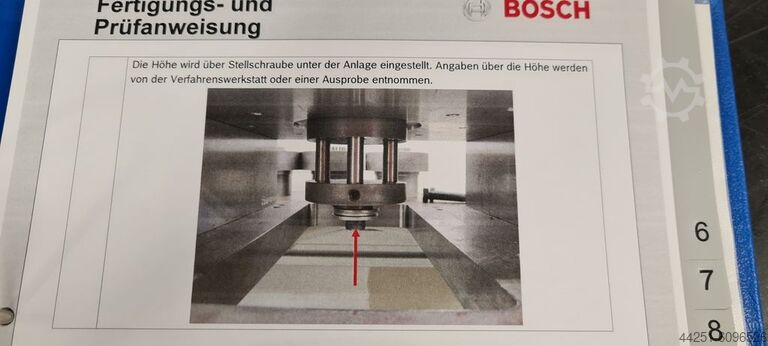 Angle head moulding tool Winding Bosch 600073408