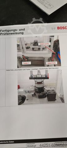Angle head moulding tool Winding Bosch 600073408