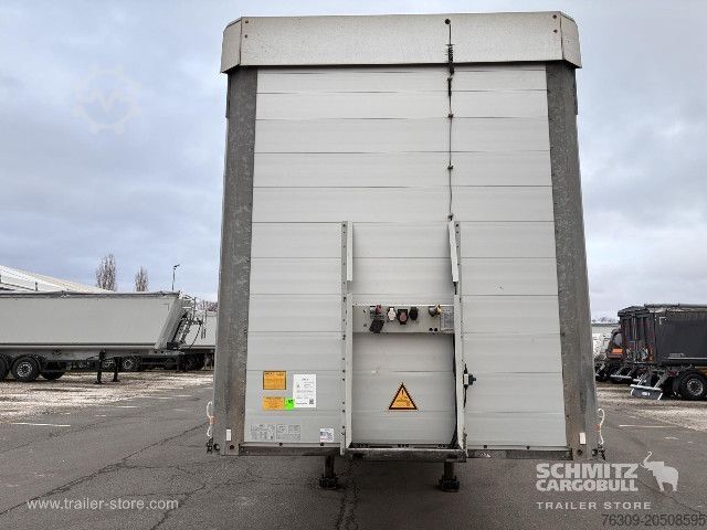 Open semitrailer with tarp Schmitz Cargobull Curtainsider Mega Getränke