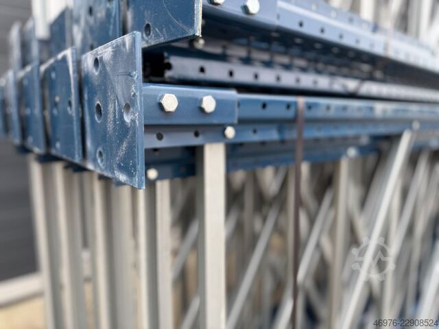 Stand height: 8,000 mm / Depth: 1,100 mm Polypal Stockpal Palettenregalständer Regalständer Regal