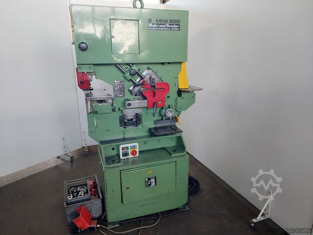 Profile steel shears + hole punch MUBEA MIW 600