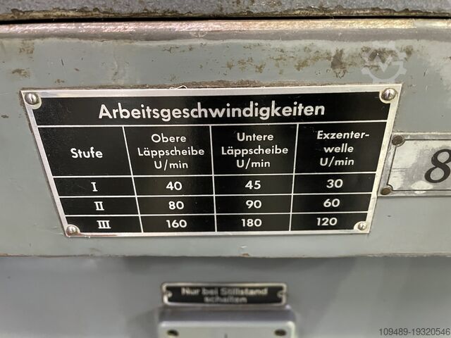 Lapping machine Hahn & Kolb LHD 0