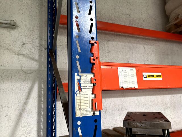 Heavy-duty shelving unit without contents KAISER + KRAFT heavy-duty shelving without contents
