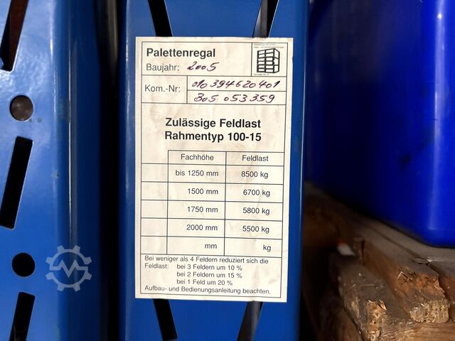 Heavy-duty shelving unit without contents KAISER + KRAFT heavy-duty shelving without contents