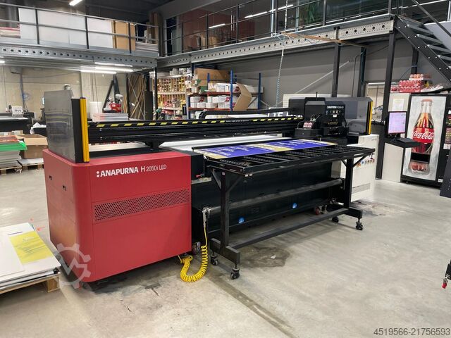 Digital print machine Agfa Anapurna M2050i led