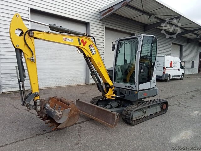 Mini Excavator  < 7t Wacker Neuson EZ36 with 3 excavator buckets