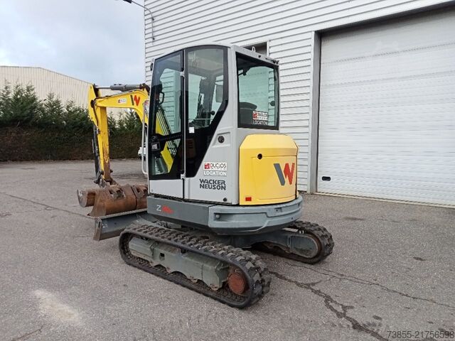 Mini Excavator  < 7t Wacker Neuson EZ36 with 3 excavator buckets