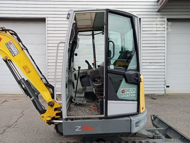 Mini Excavator  < 7t Wacker Neuson EZ36 with 3 excavator buckets