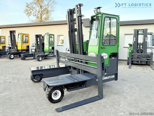 Four-way forklift Combilift C4500 / DIESEL / DUPLEX WIDE POSITIONER