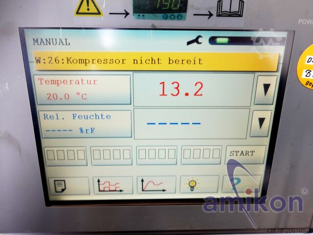 Temperature test chamber 480 liters Vötsch VTS 7048-10 -70°C bis +180°C