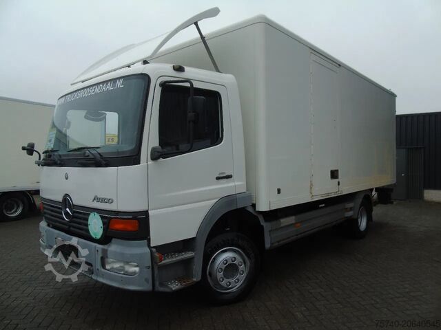 Suitcase Mercedes-Benz Atego 1218 + MANUAL + LIFT