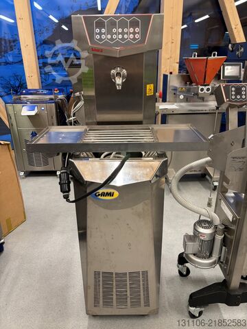Tempering machine with enrobing belt/accessories GAMI Diva12