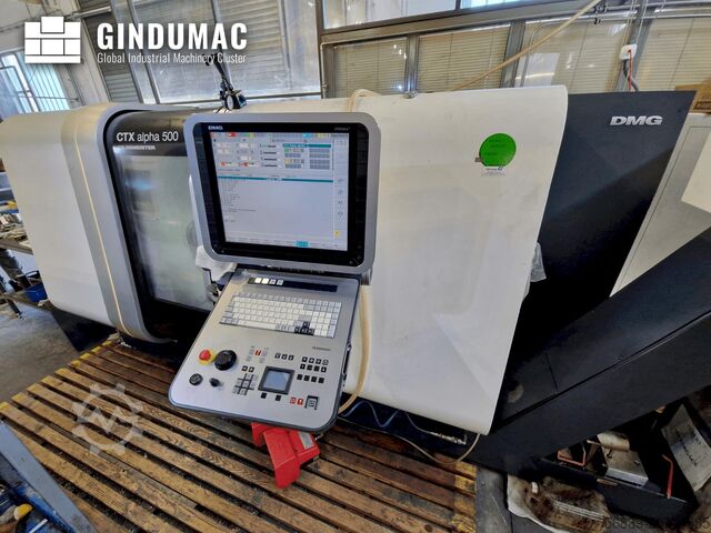 Horizontal-Drehmaschine DMG MORI CTX ALPHA 500 V6