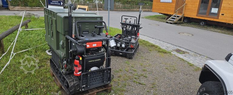 Planierraupe NIKO Raupe Hatz 1B50 T-4 Tank Stromaggregat