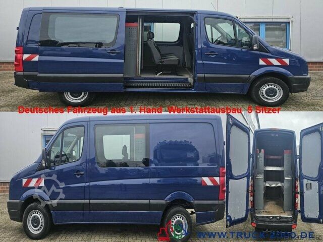 Kastenwagen Volkswagen Crafter 35 Mixto 5Sitzer + Werkstattausbau + AHK