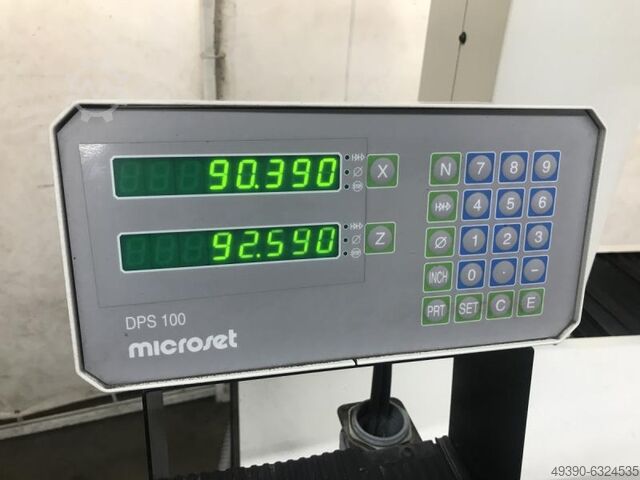 Tool presetting device with profile projector screen Ø 100 mm, universal tool setting device, W GILDEMEISTER-DE VLIEG / PRECITOOL EGS 5045 / Microset DPS 100