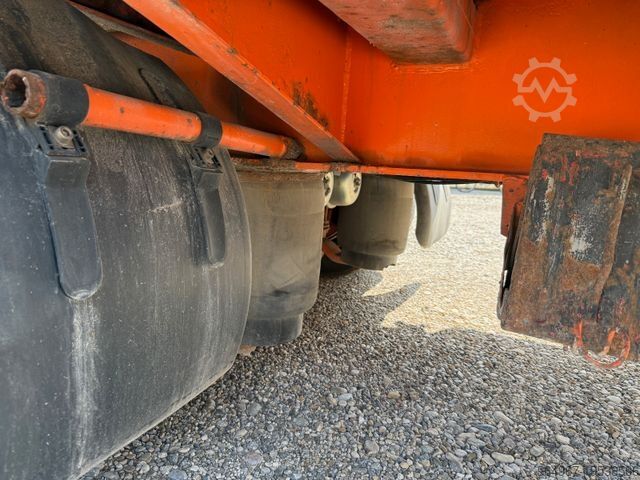 Low loader semitrailer REISCH RPTS 35/24 Tieflader Verbreiterungen Container
