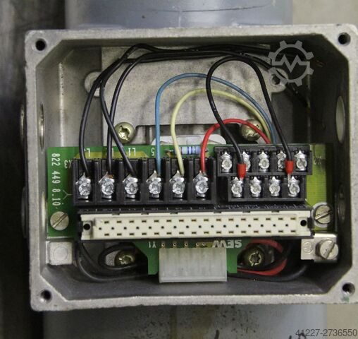 Geared motor frequency converter 0.55 kW 60 rpm SEW Eurodrive WF20DT71D4/BMG/MM05