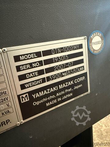 CNC-Drehmaschine Mazak QTN 100II MY