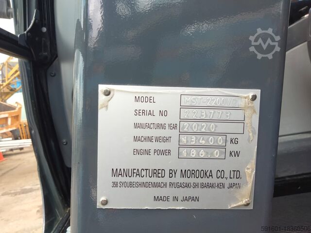 Tracked dumper Morooka MST2200VD