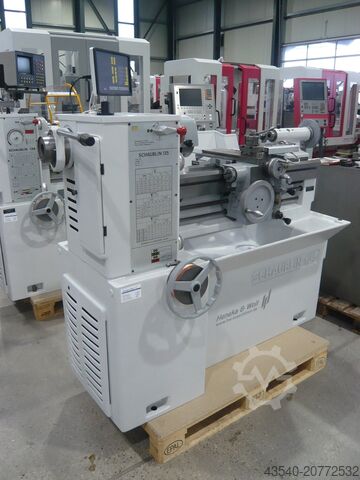 Leit-/Zugspindeldrehmaschine Schaublin 135