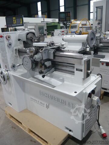 Leit-/Zugspindeldrehmaschine Schaublin 135